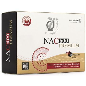 Fitopreparatori italiani nac 600 premium 10 buste