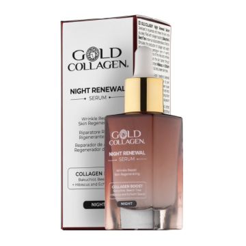 Gold collagen night renewal 30 ml