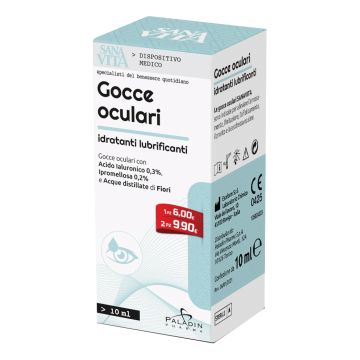 Sanavita Gocce Oculari Idratanti Lubrificanti 10 ml