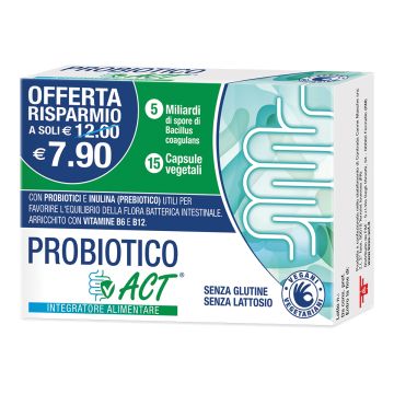 Probiotico act 15 capsule vegetali