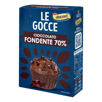 Decori' gocce cioccolato fondente extra 100 g