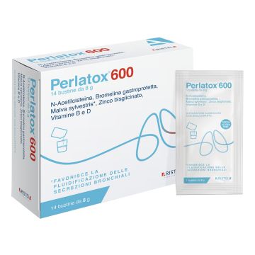 Perlatox 600 14 bustine nuova formulazione