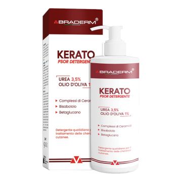 Kerato psor detergente 400 ml braderm