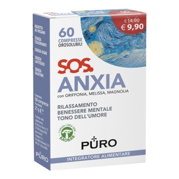 Puro sos anxia 60 compresse orosolubili
