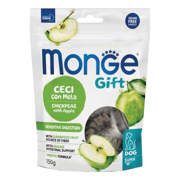 Monge dog super m gift sensitive digestion ceci con mela 150 g Monge dog super m gift sensitive digestion ceci con mela 150 g