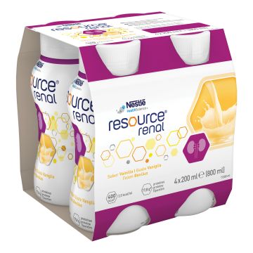 Resource renal vaniglia 4 bottigliette da 200 ml
