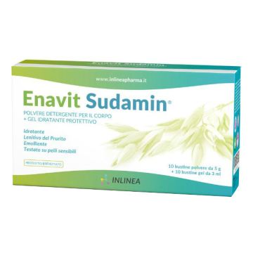Enavit sudamin 10 bustine polvere da 5 g + 10 bustine gel da 3 ml