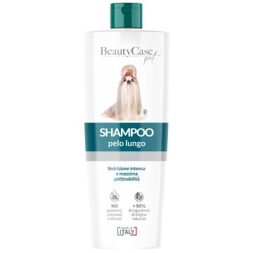 Beautycase pet shampoo pelo lungo flacone