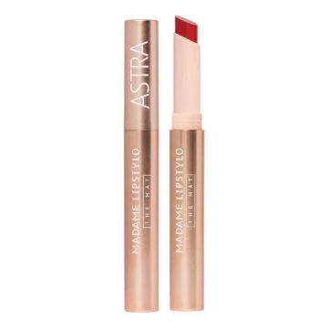 ASTRA - Madame Lipstylo The Mat - Rossetto Opaco N.06 Red Moulin