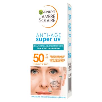 Garnier ambre solaire super uv anti-age ip50+ 50 ml