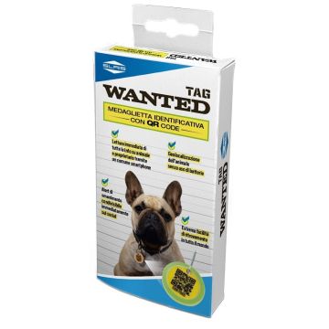 Wanted tag medaglietta id qr code