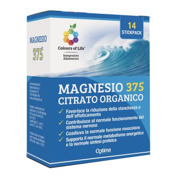 Magnesio 375 14 stick colours of life