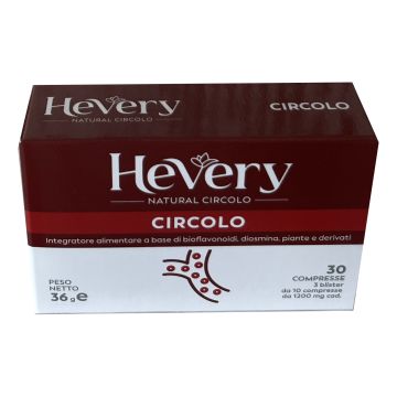 Hevery natural circolo 30 compresse