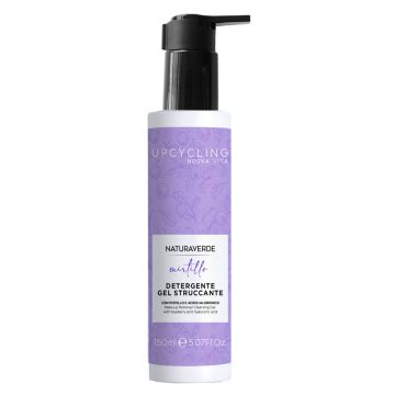 Natura verde upcycling mirtillo gel detergente viso struccante 150 ml