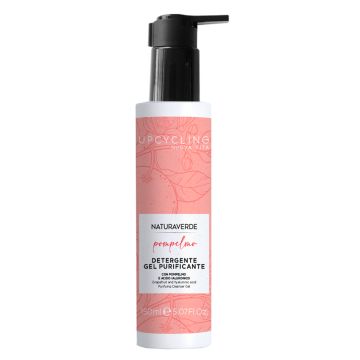 Natura verde upcycling pompelmo gel detergente viso 150 ml