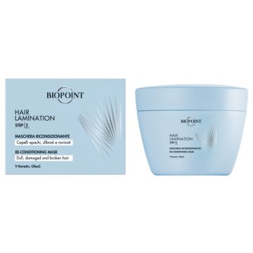BIOPOINT - Hair Lamination Step 2 - Maschera Ricondizionante 200 Ml