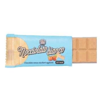 Choco zero tavoletta nocciolato bianco 25 g