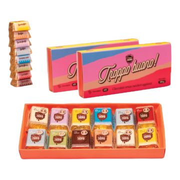 Choco zero troppo buono cioccolatini misti 12 pezzi