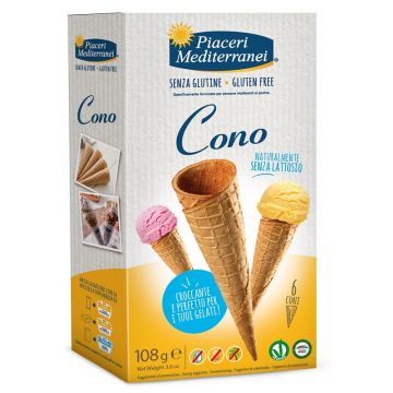 Piaceri mediterranei cono 6 pezzi 18 g