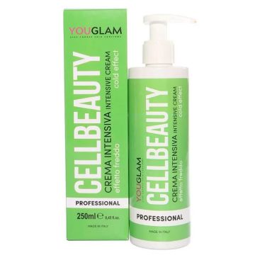 Youglam cellbeauty crema intensiva effetto freddo 250 ml
