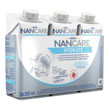 Nancare hydrate liquido 3 pezzi da 200 ml