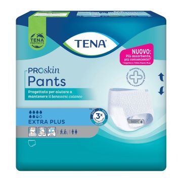 Pannolone per incontinenza tena pants plus extraplus extra large 12 pezzi