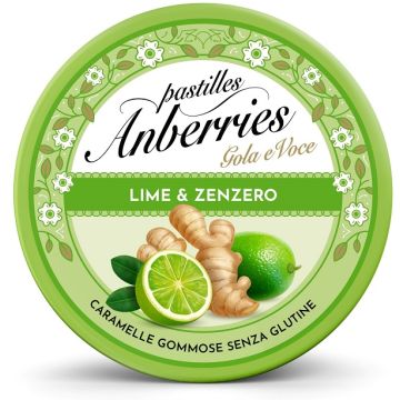 Anberries lime & zenzero 50 g