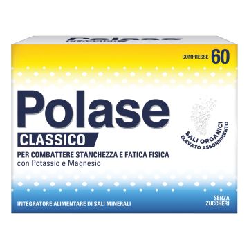 Polase Classico Magnesio E Potassio Integratore Di Sali Minerali Senza Zucchero 60 Compresse