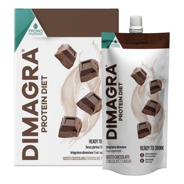 Dimagra protein diet cioccolato 7 pezzi da 220 g