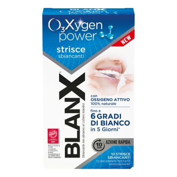 Blanx O3Xygen Power 10 Strisce Sbiancanti
