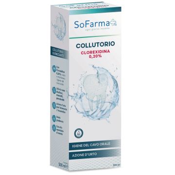Sofarmapiu' collutorio clorex 020 300 ml