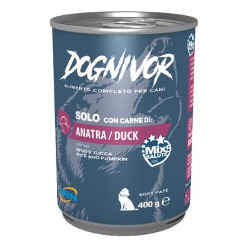 Dognivor Anatra, Riso & Zucca 400 Gr