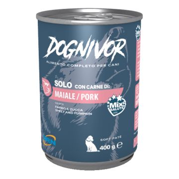 Dognivor Maiale, Farro & Zucca 400 Gr