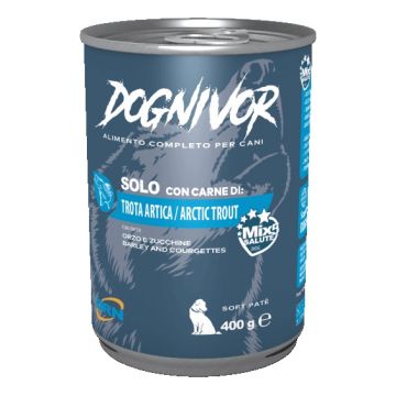 Dognivor Trota Artica, Orzo & Zucchine 400 Gr