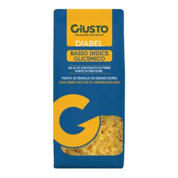 Giusto diabel basso indice glicemico pasta ditalini 400 g