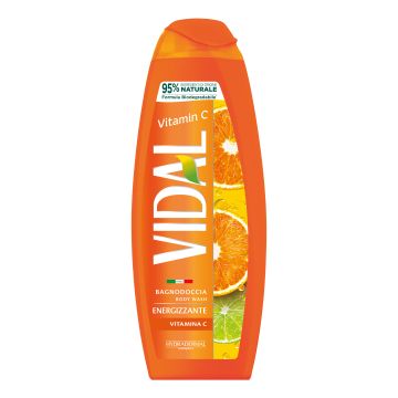 VIDAL - Vitamin C - Docciaschiuma Energizzante Con Vitamina C 500 Ml