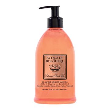Bio-sapone delicato mani viso elisir di dolce vita 500 ml
