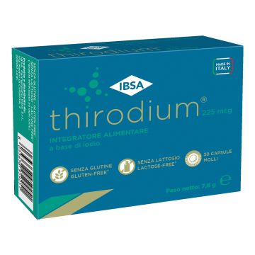 Thirodium 225mcg 30 capsule molli