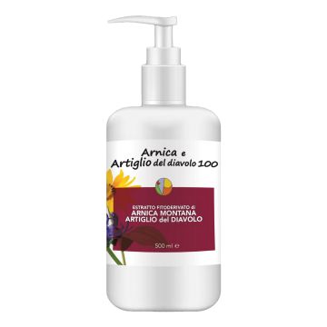 Arnica e artiglio del diavolo 100 flacone 500 ml Arnica e artiglio del diavolo 100 flacone 500 ml