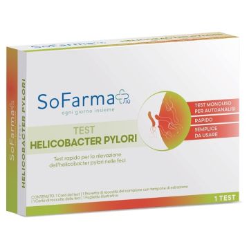 Sofarmapiu' test autodiagnostico helicobacter pylori