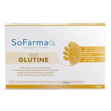 Sofarmapiu' test autodiagnostico glutine