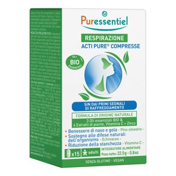 Puressentiel respirazione acti pure 15 compresse