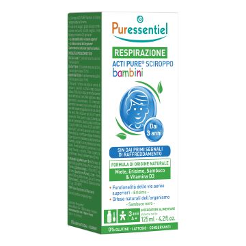 Puressentiel respirazione acti pure sciroppo bambini 125 ml