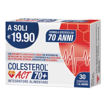 Colesterol act 70+ 30 compresse