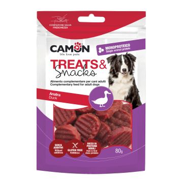 Treats&snacks monetine anatra grigliate 80 g