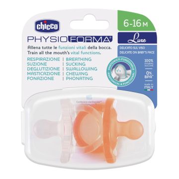 Chicco Physioforma Gommotto Luxe Bimba 6-16 Mesi 2 Pezzi