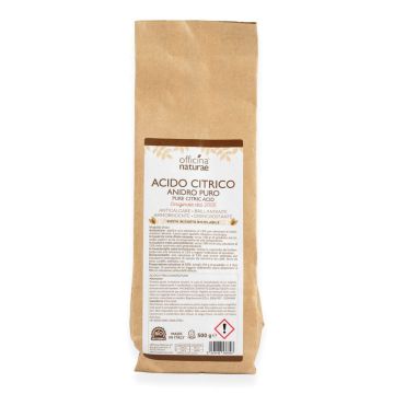 Acido citrico anidro puro 500 g