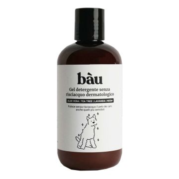 Bau Gel Detergente Senza Risciacquo Dermatologico 250 Ml