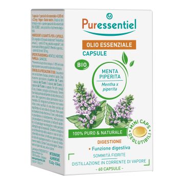 Puressentiel menta piperita bio 60 capsule