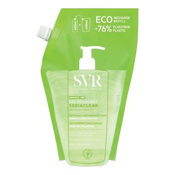 Sebiaclear gel moussant refill 400 ml